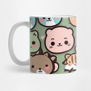 Cute kittens cute cats cute pattern Mug